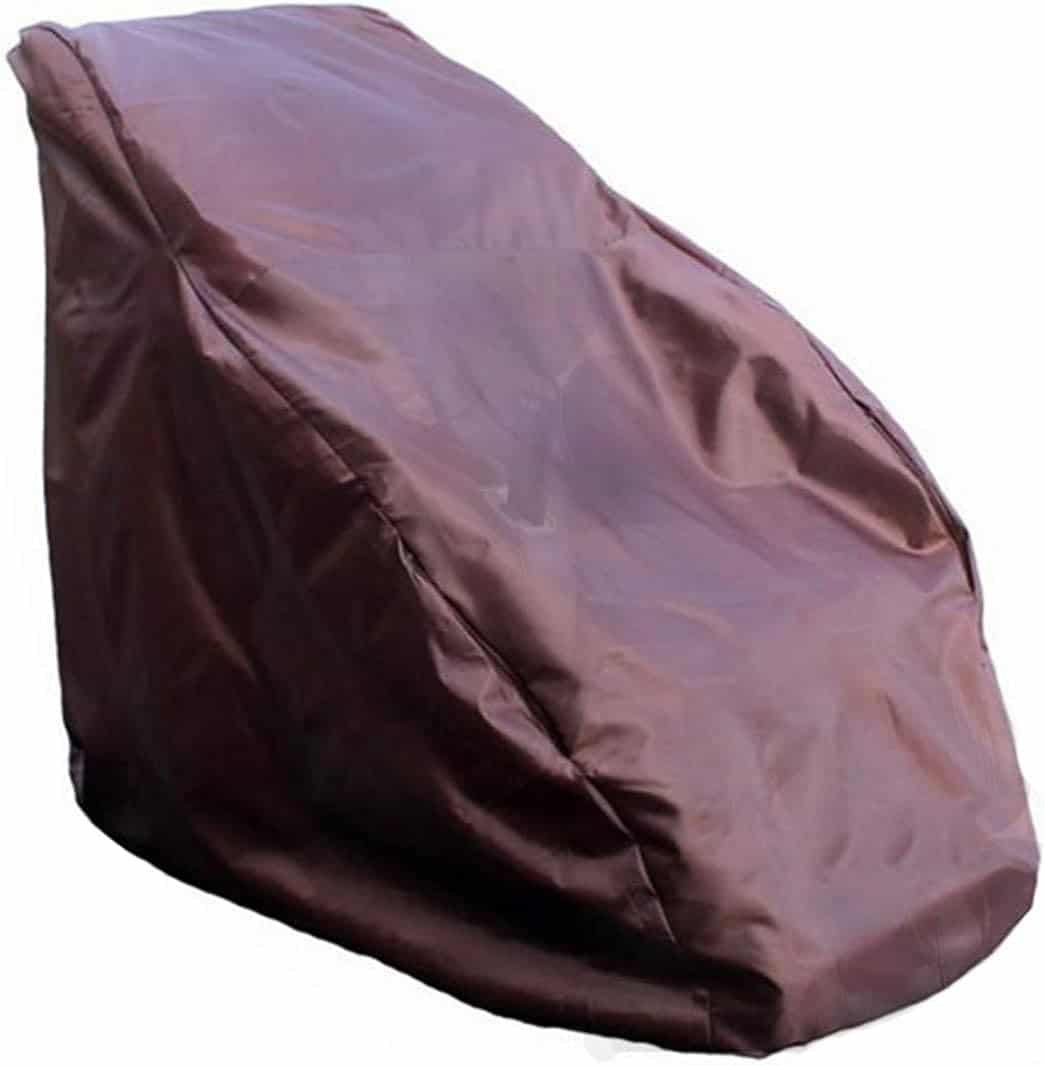 Waterproof Full Body Shiatsu Massage Chair Cover, Zero Gravity Single Recliner Chair Dustproof Protector Cover, 59x39x55 Inch, Coffee