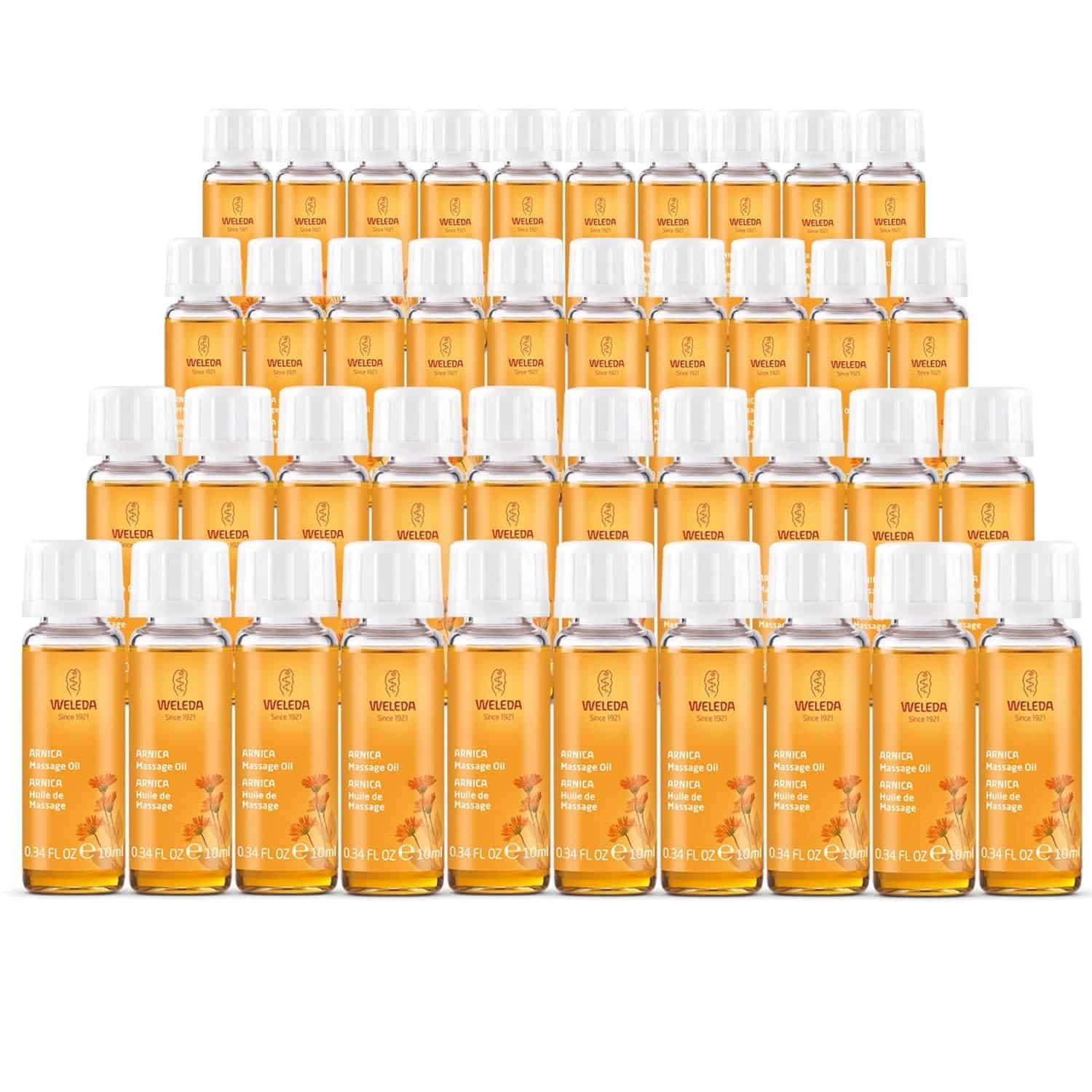 Weleda Arnica Muscle Massage Oil, 3.4 Fluid Ounce, Plant Rich Massage Oil with Birch, Sunflower and Olive Oils
