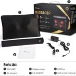 Woqqw Back Massager Shiatsu Neck And Back Massager Deeper Tissue Kneading Massage Pillow With Heat For Shoulderswaistleg 1 150x150