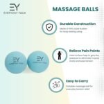 Everyday Yoga Therapy Massage Ball Instant Muscle Pain Relief For Trigger Point Therapy Deep Tissue Pressure And Myofasc 1 150x150