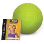 Gofit 5 Inch Massage Ball Muscle Pain Management Green 150x150