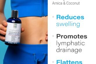 Lymphatic Drainage Massage Oil With Arnica Oil Coconut For Post Surgery Recovery Lymphatic Drainage Massager Liposuction 2 330x220