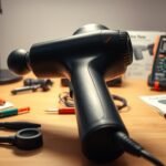 massage gun not turning on