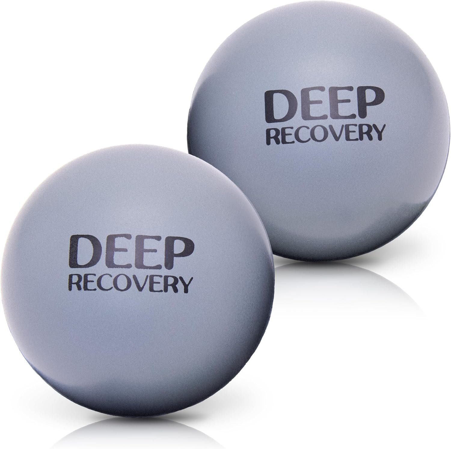 Very Firm Yoga Deep Tissue Massage Ball Set – Myofascial Release Balls for Feet, Back, Neck, Legs  Arms – Trigger Point  Mobility Therapy (2-Pack)