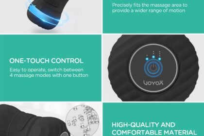 Vibrating Peanut Massage Ball Roller Electric Double Lacrosse Massage Ball With 4 Intensities For Muscle Pain Relief Rec 2 420x280