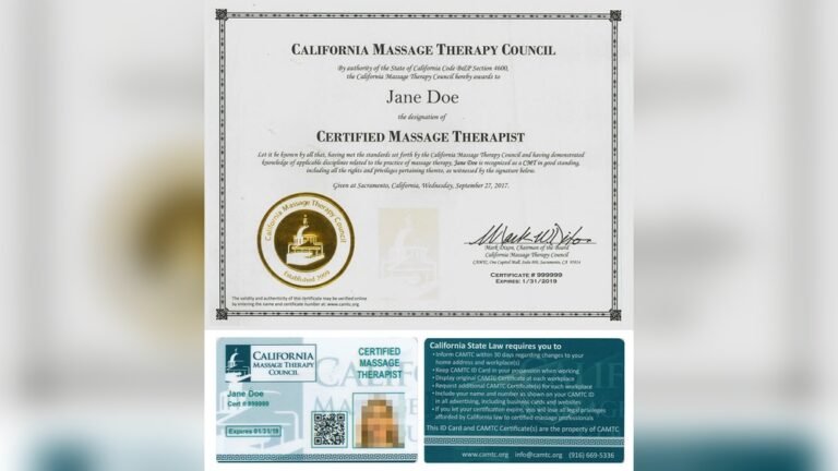 How to Get License for Massage Therapy