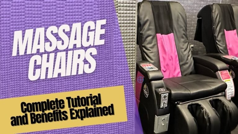 How to Use the Massage Chairs at Planet Fitness