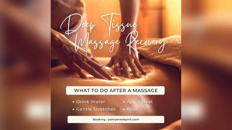 What to Do After Massage