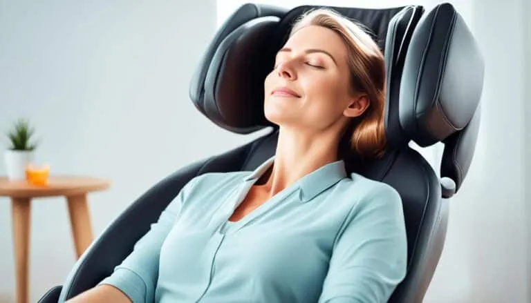 does massage chair burn calories
