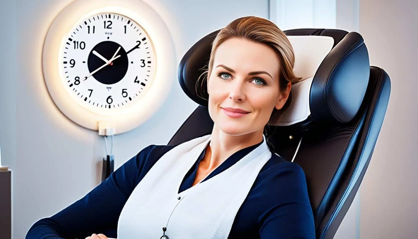 how long can you sit in a massage chair