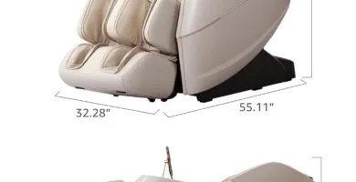2024 Upgraded 4d Massage Chair Full Body Zero Gravity Massage Chair Recliner Heated Backcalf Massage O2 Ionizer Sl Track 2