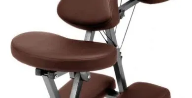 Ataraxia Deluxe Portable Folding Massage Chair Wcarry Case Strap Brown
