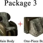 Evuru Full Body Shiatsu Massage Chair Cover Zero Gravity Chair Cover Furniture Covers Cover Washable Stretch Fabric Mass 1