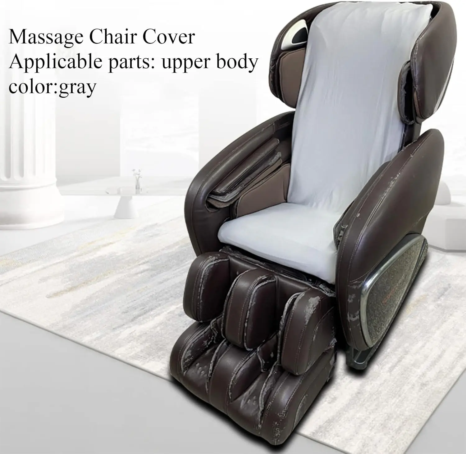 Evuru Thick Massage Chair Cover Massage Chair Cover Recliner Chair Cover For Office Bedroom Full Body Massage Chair Zero