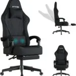 Gaming Chairbig And Tall Gaming Chair With Footrestergonomic Computer Chairfabric Office Chair With Lumbar Support360 De 1