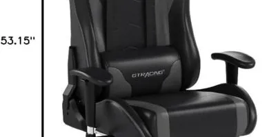 Gtracing Gaming Chair With Footrest Speakers Video Game Chair Bluetooth Music Heavy Duty Ergonomic Computer Office Desk 1 2