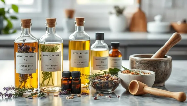 how to make massage oil