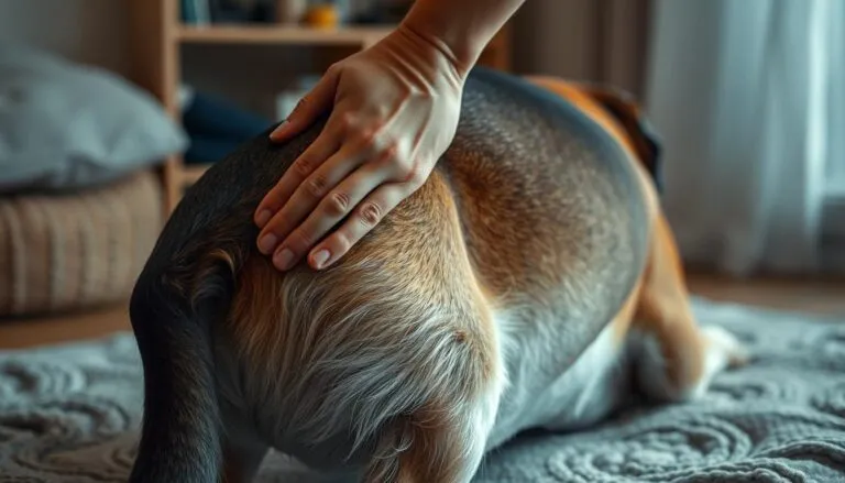 how to massage a dog with torn acl