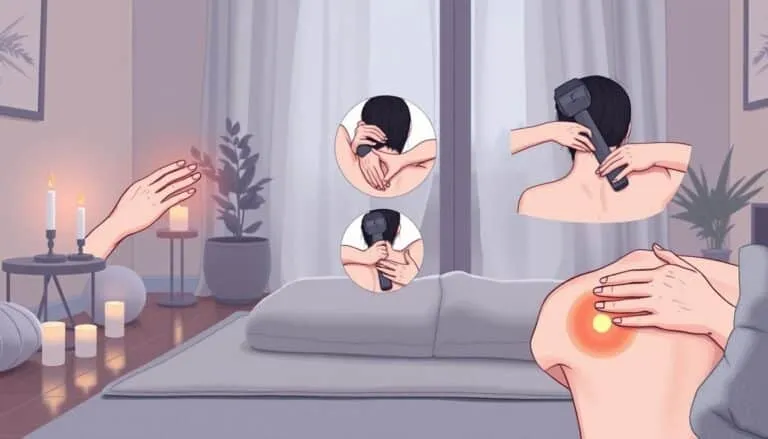 how to massage a shoulder blade