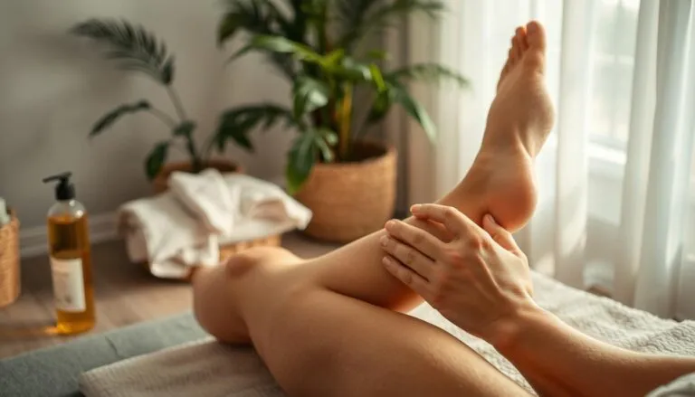 how to massage calf muscle