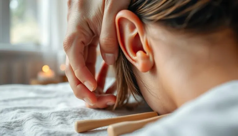 how to massage ear wax out