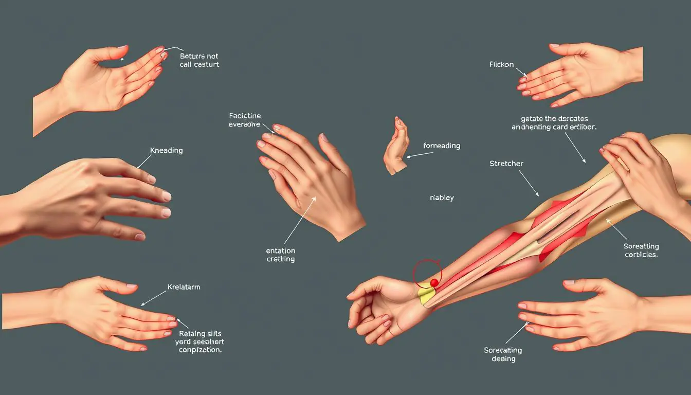 how to massage tennis elbow