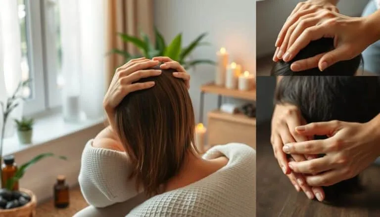 how to massage the head