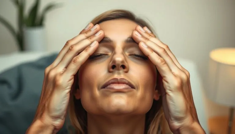 how to massage the sinuses