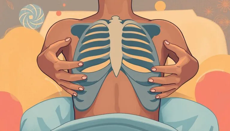 how to massage tight rib cage
