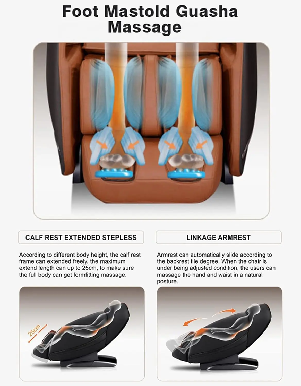 Luxury Leisure Massage Chair Full Body 3d Electric Recliner Sl Track Zero Gravity Shiatsu 4d Massage Chair With Space Sa 3