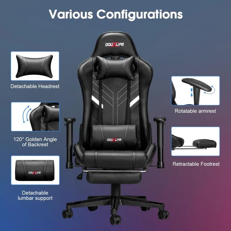 Massage Gaming Chair 7-Point Review