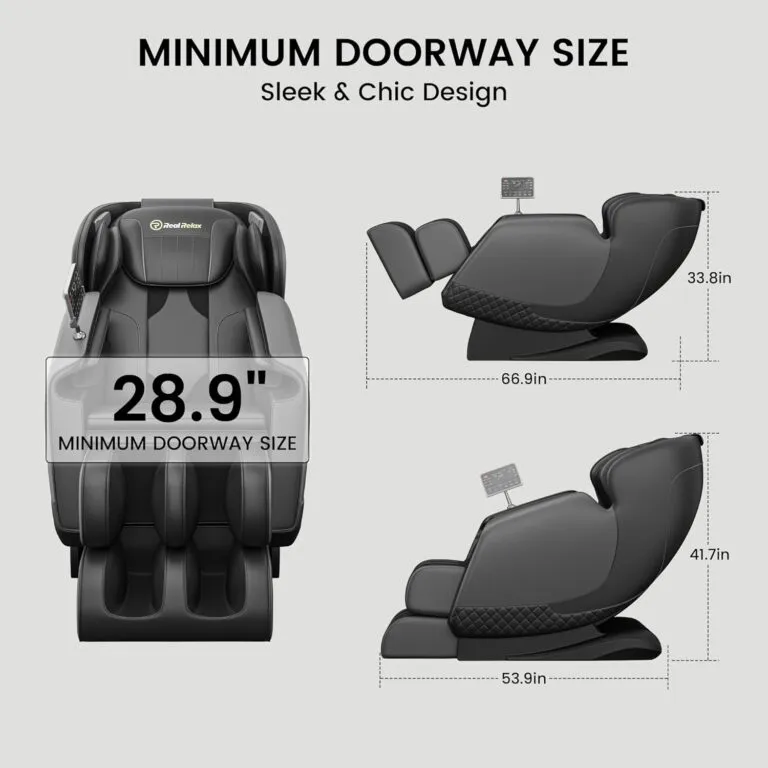 Real Relax Couple’s Massage Chair Favor-11 Black Review