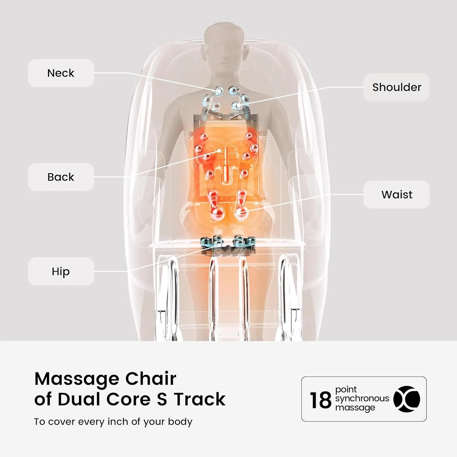 Real Relax Elderly Couples Massage Chair 1