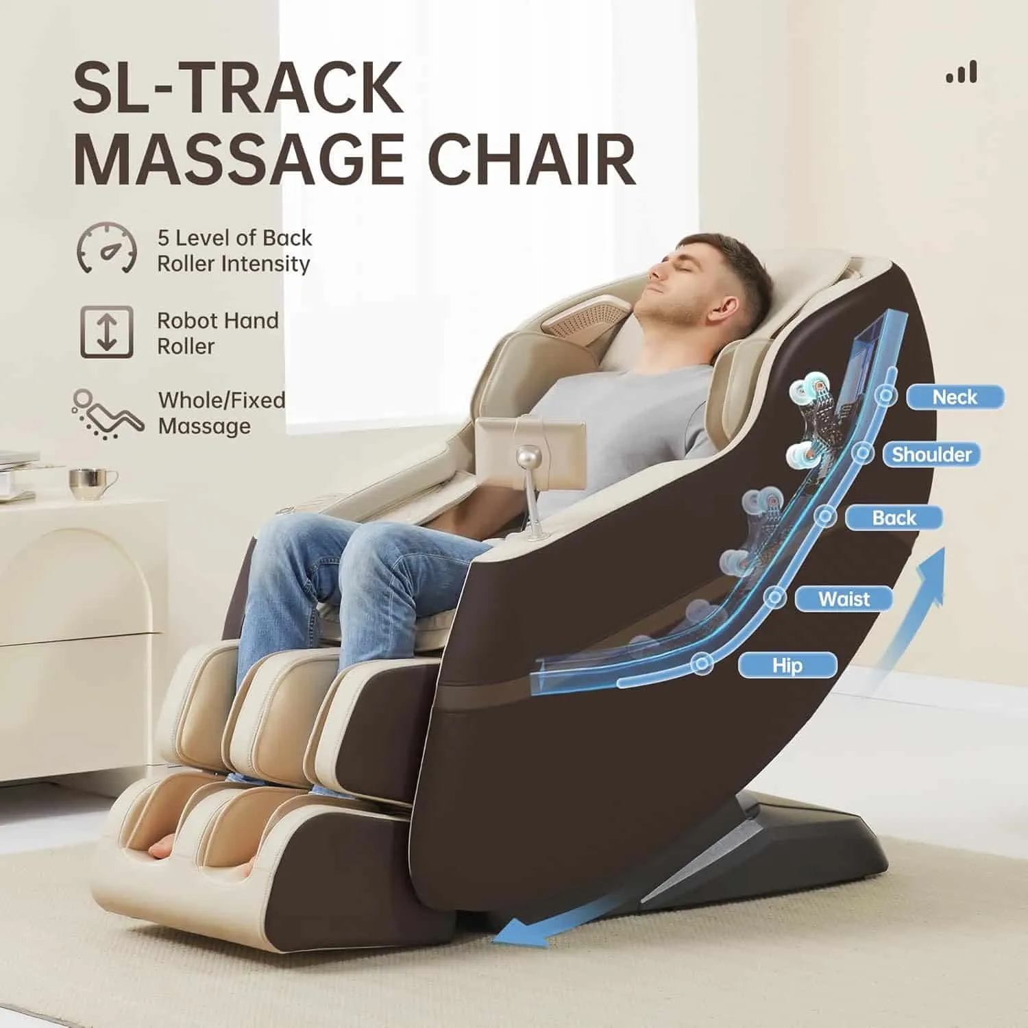 Real Relax Elderly Couples Massage Chair Favor 05 Black Favor 07 Brown 1