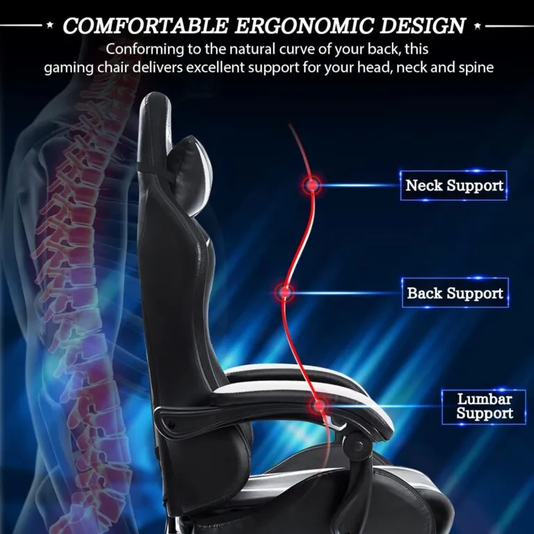RGB Gaming Chair with LED Lights Review
