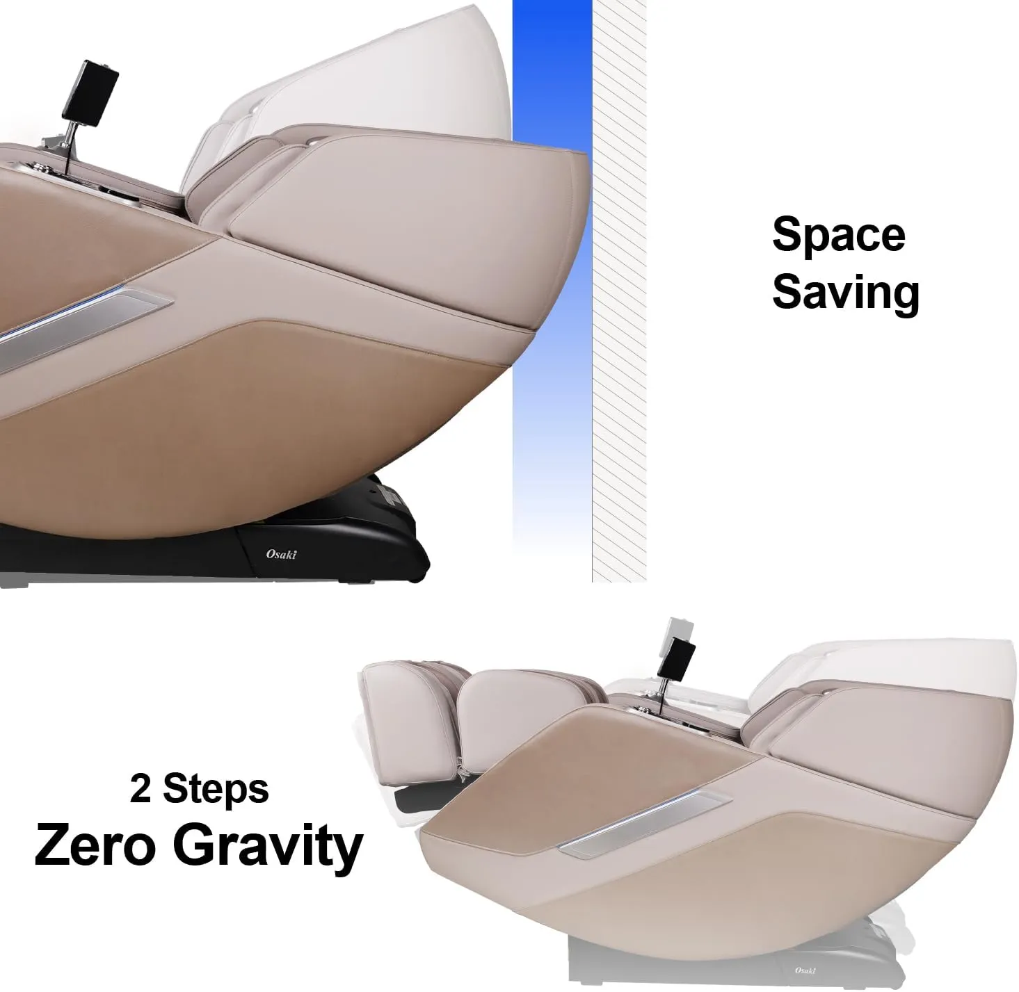 Titan 4d Ultima Black Massage Chair Full Body Air Bag Massage Zero Gravity Reclining Sl Track 4d Massage Foot Roller Tou 2