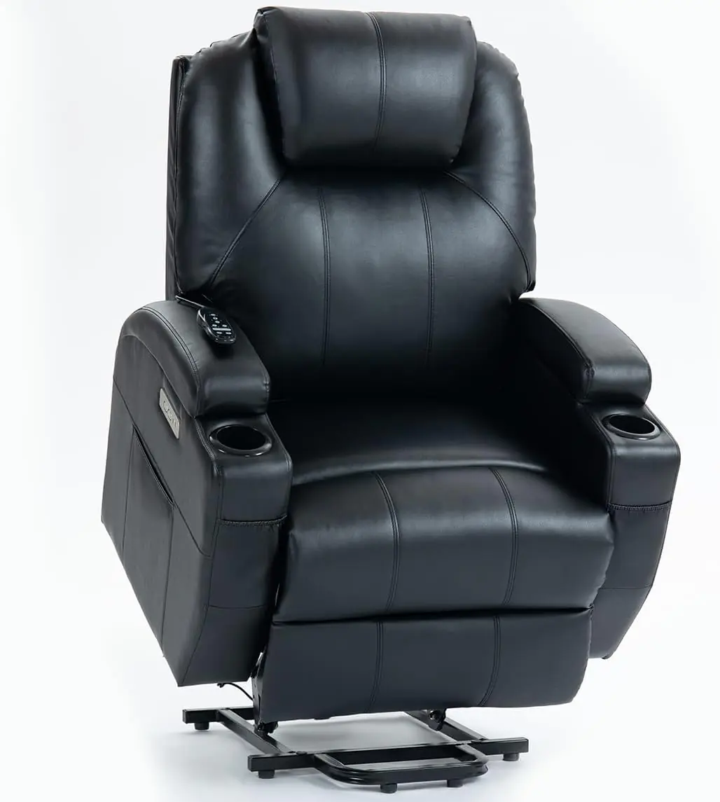 Upgraded Power Lift Recliner Chair With Massage Heat Powerful Motor Max 155 Reclining Standing Assistance For Elderly Us 1