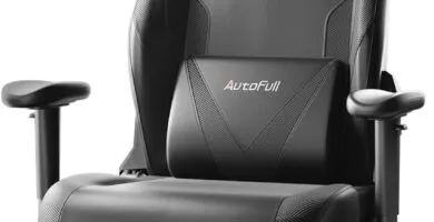 Autofull C3 Gaming Chair Ergonomic Wingless Cushion Computer Chairpu Leather Racing Style Office Chair With Lumbar Suppo