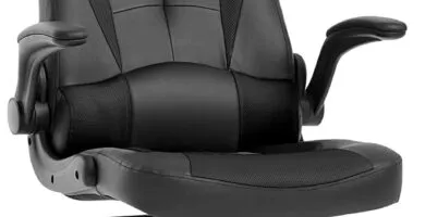 Bestoffice Pc Gaming Chair Ergonomic Office Chair Desk Chair With Lumbar Support Flip Up Arms Headrest Pu Leather Execut