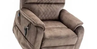 Electric Power Lift Relax Velvet Sofa Recliners Chair Living Room Furnituregerman Okin Motorwith8 Point Vibration5 Modes 2