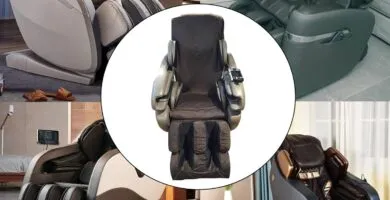 Fbkphss Full Body Shiatsu Massage Chair Cover Zero Gravity Single Recliner Chair Cover Wear Resistant Fabric Dustproof C 1