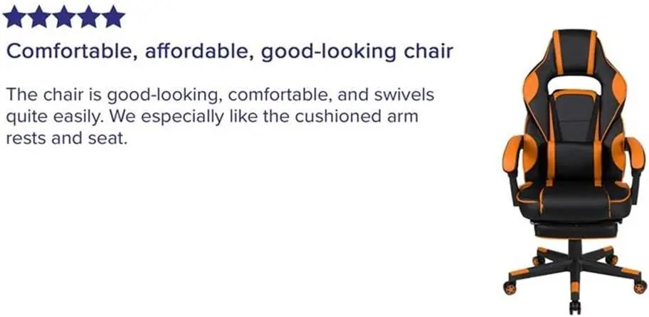 Flash Furniture X40 Gaming Chair Racing Ergonomic Computer Chair With Fully Reclining Backarms Slide Out Footrest Massag 1