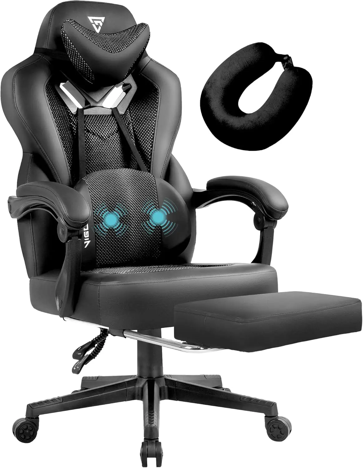 Gaming Chair Pro Ergonomic Gaming Chairs For Adults Heavy People Massage Reclining Office Desk Computer Chair With Footr