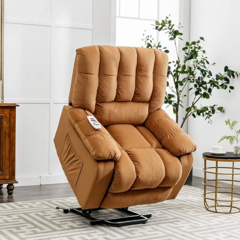 Light Brown Velvet Recliner Chair Review