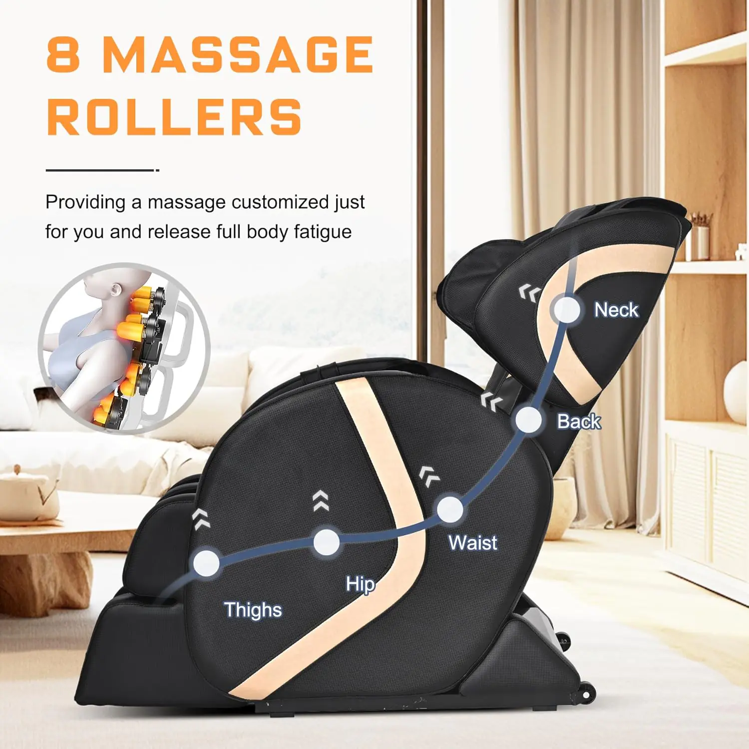 Massage Chair Recliner With Zero Gravity Review