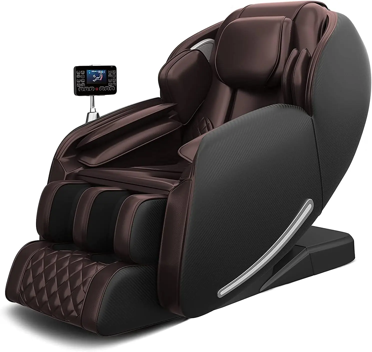 Massage Chair Zero Gravity Sl Track Massage Chair Full Body Shiatsu Massage Recliner Blue 1