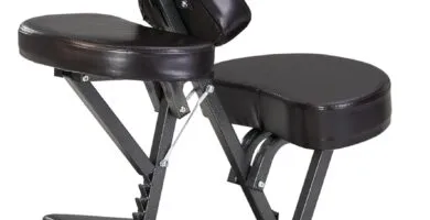 Master Massage Bedford Adjustable Portable Folding Full Body Massage Chair Coffee 11 X 14 X 39 1