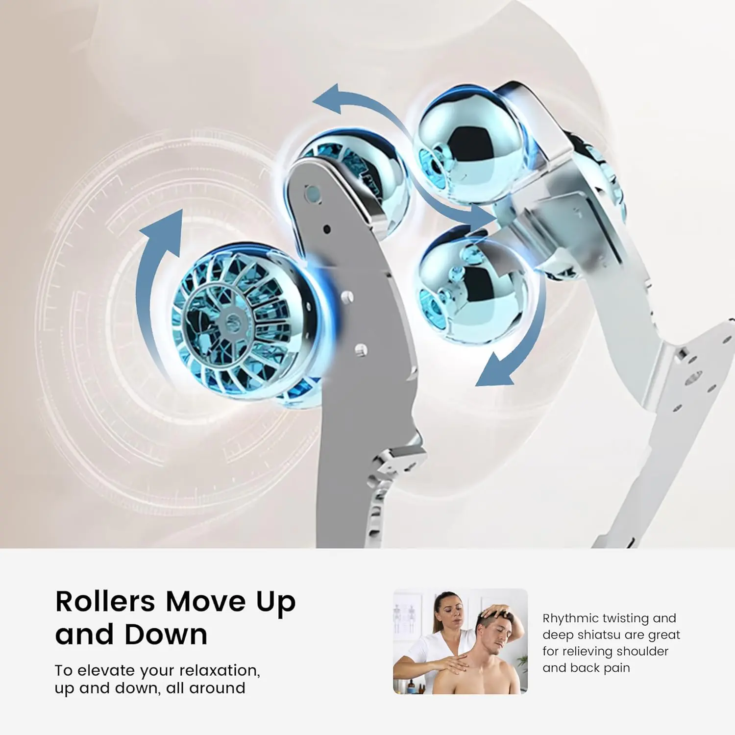 Real Relax Favor 06 Blue Fs01 Brown Massage Chair 2