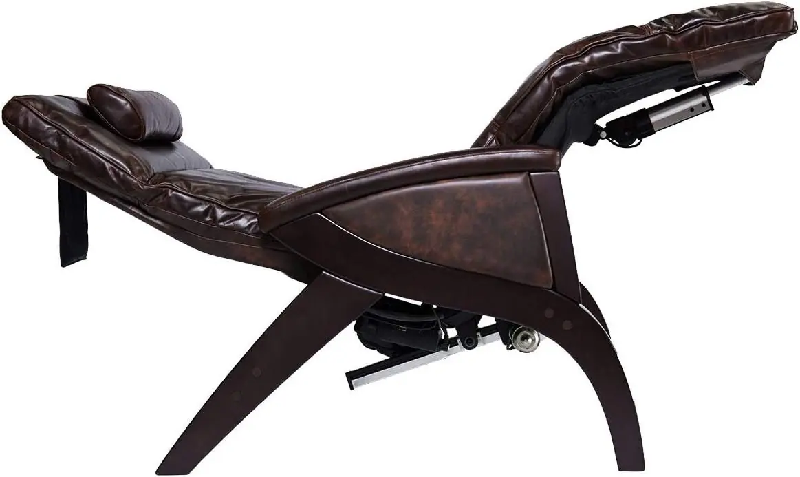 Svago Zgr Newton Sv 630 Dual Power Infinite Position Zero Anti Gravity Recliner Chair With Heat And Air Massage Chestnut