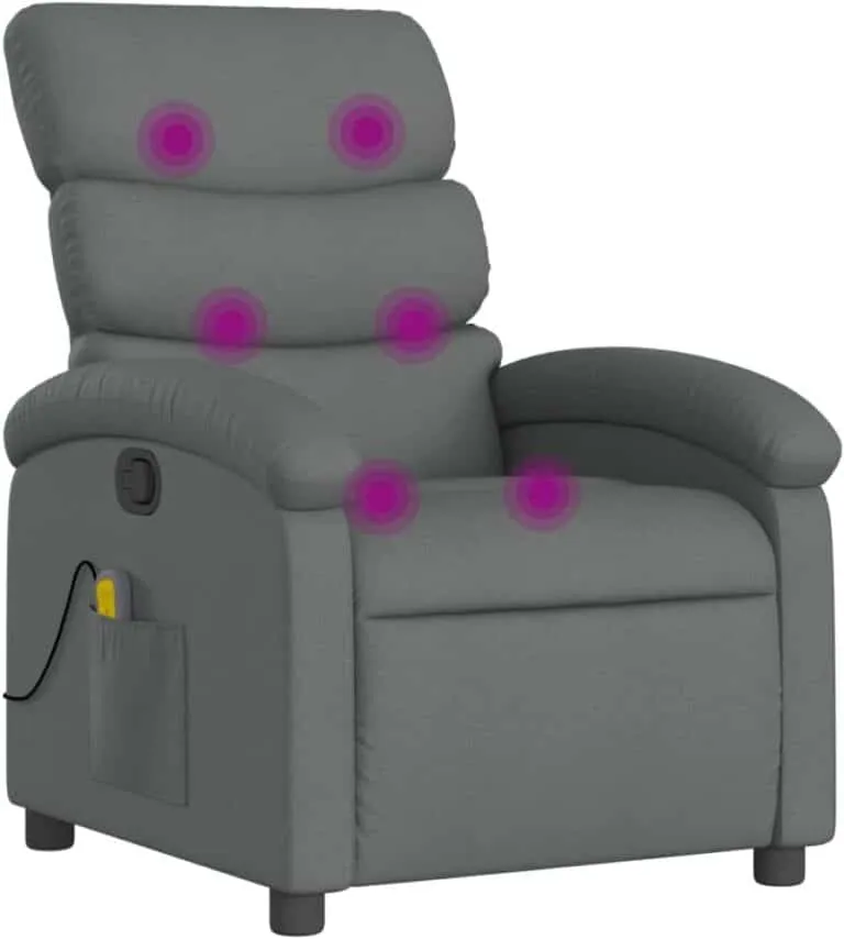 vidaXL Dark Gray Recliner Chair Review